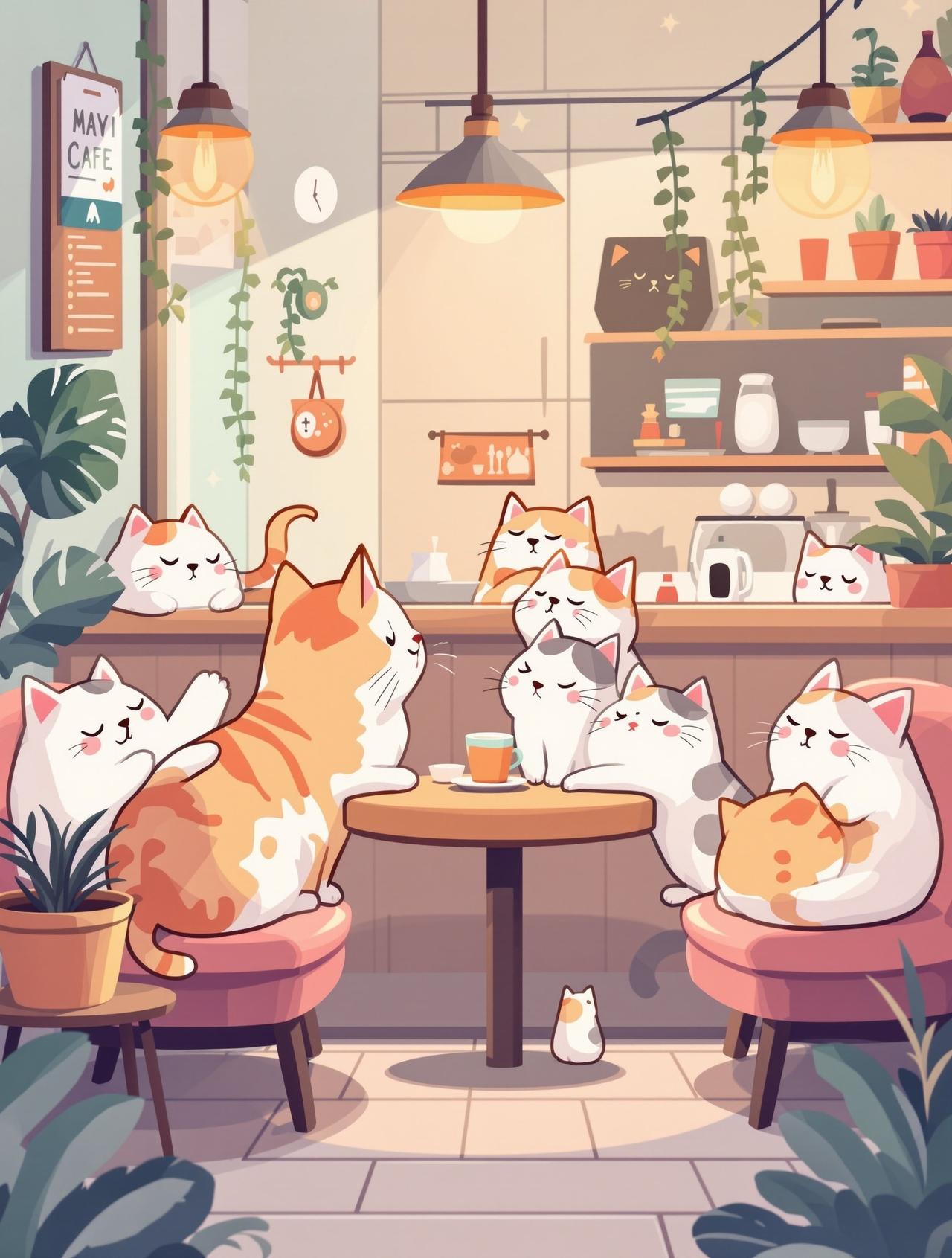 视频短剧 猫咪咖啡馆的午后 在线观看